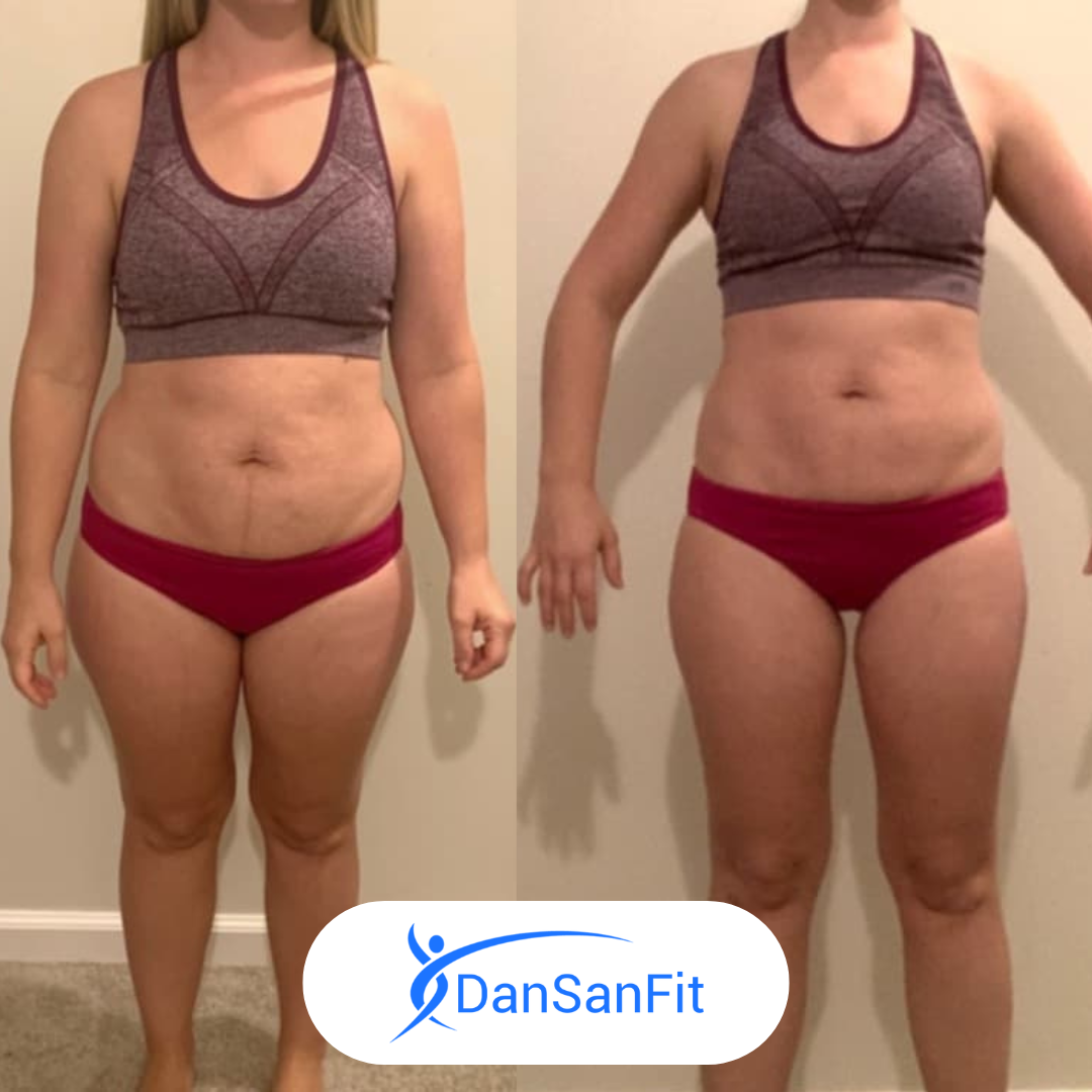 alt="Preobrazba z DanSanFit – celostni program za hujšanje z osebnim trenerjem online"