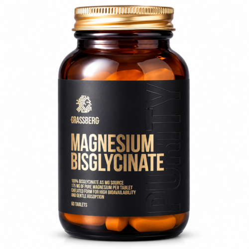 Magnezijev bisglicinat 350 mg – 60 tablet Grassberg