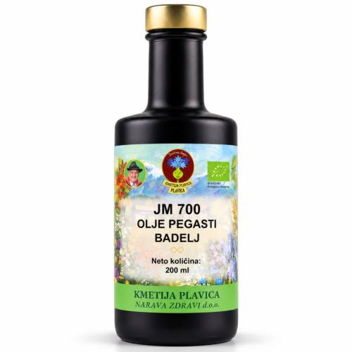 JM 700 olje pegastega badlja Kmetija Plavica 200 ml